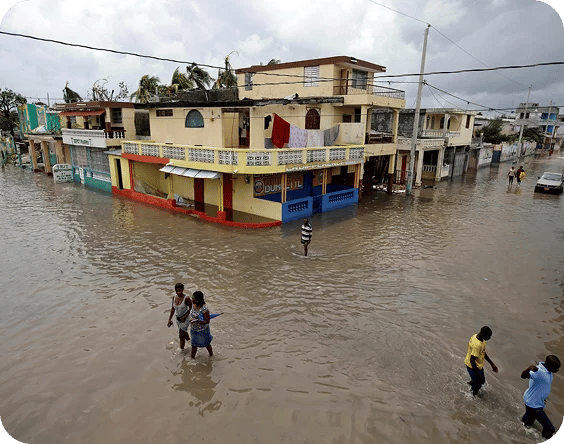 Hurricane Matthew flooding.