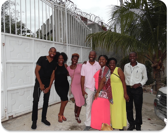 Our Meraki team in a group photo.